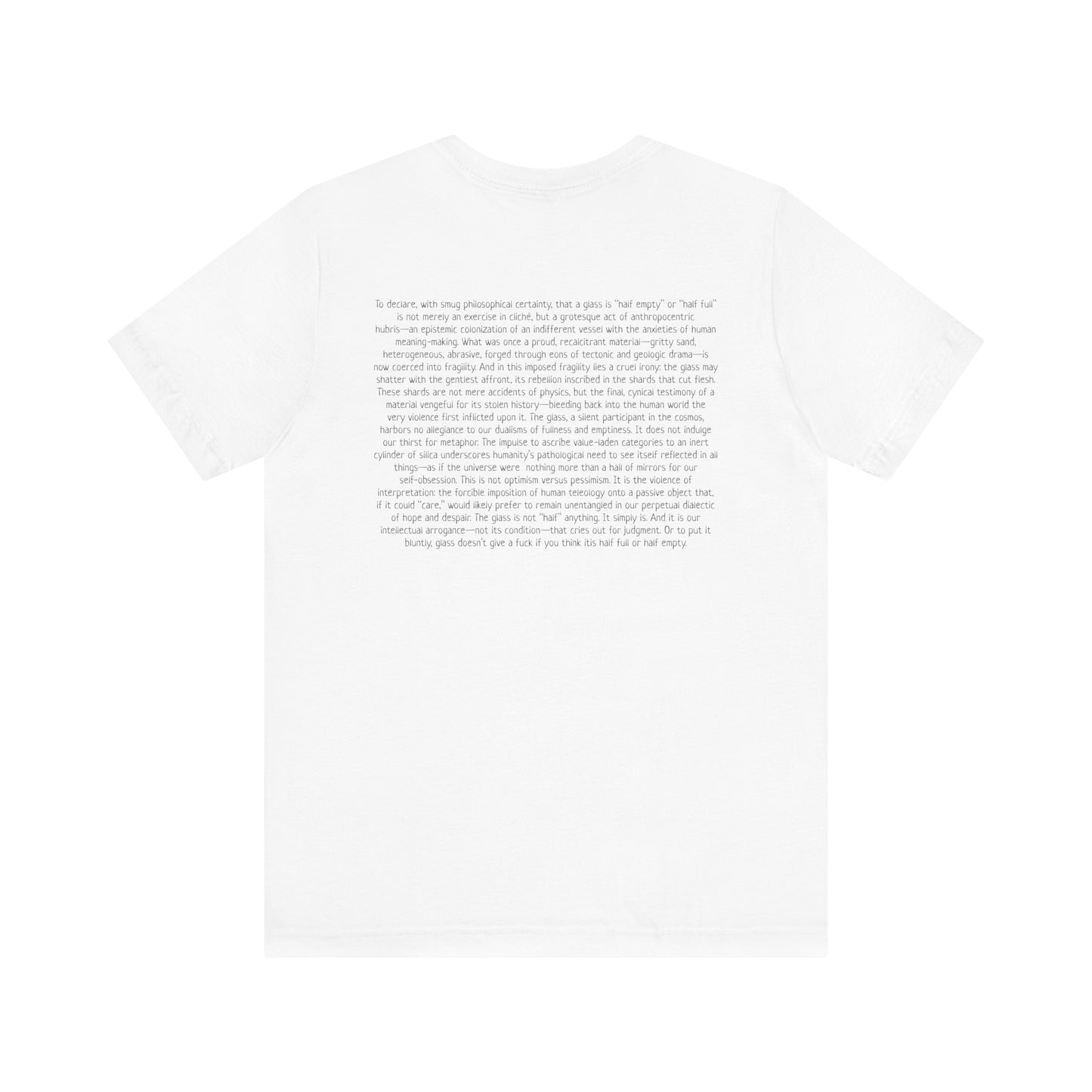 Half Glass T-shirt