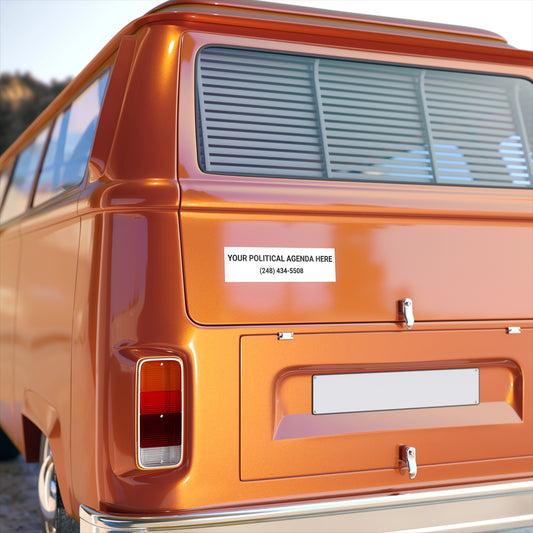 Rickroll Bumper Sticker